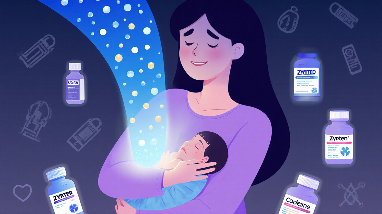 Cough and Allergy Medications During Lactation: What You Need to Know About Infant Sedation Risks