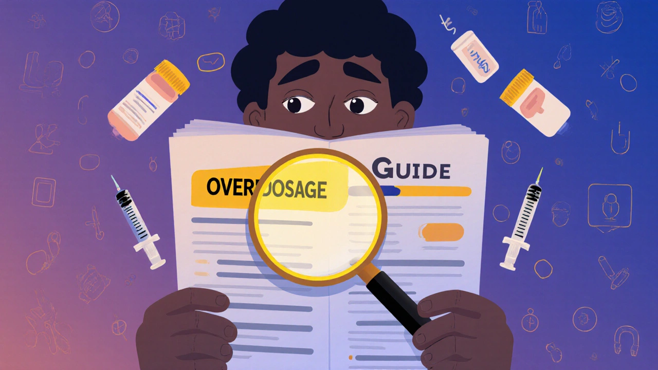 How to Read Medication Guides for Overdose Warnings and Antidotes