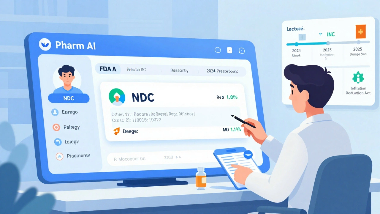 AI tool helps pharmacist send precise generic substitution recommendation with real-time FDA data.