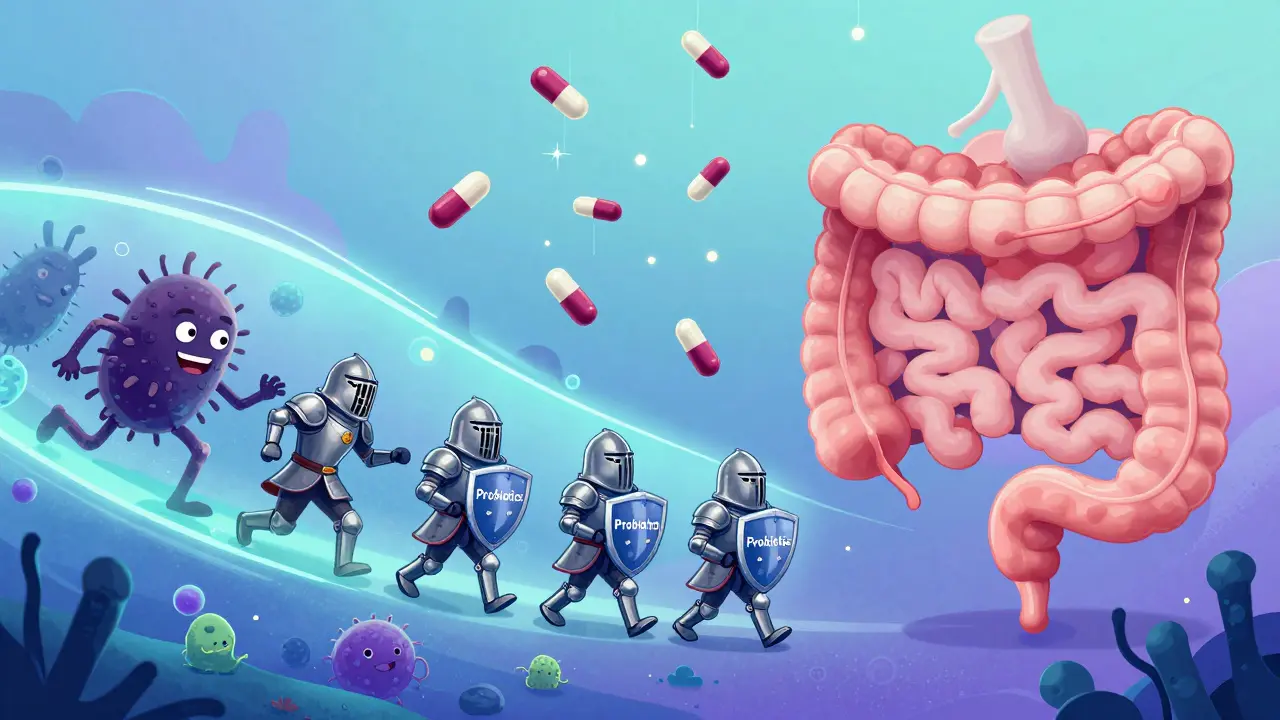 Probiotics During Antibiotic Therapy: How to Reduce GI Side Effects