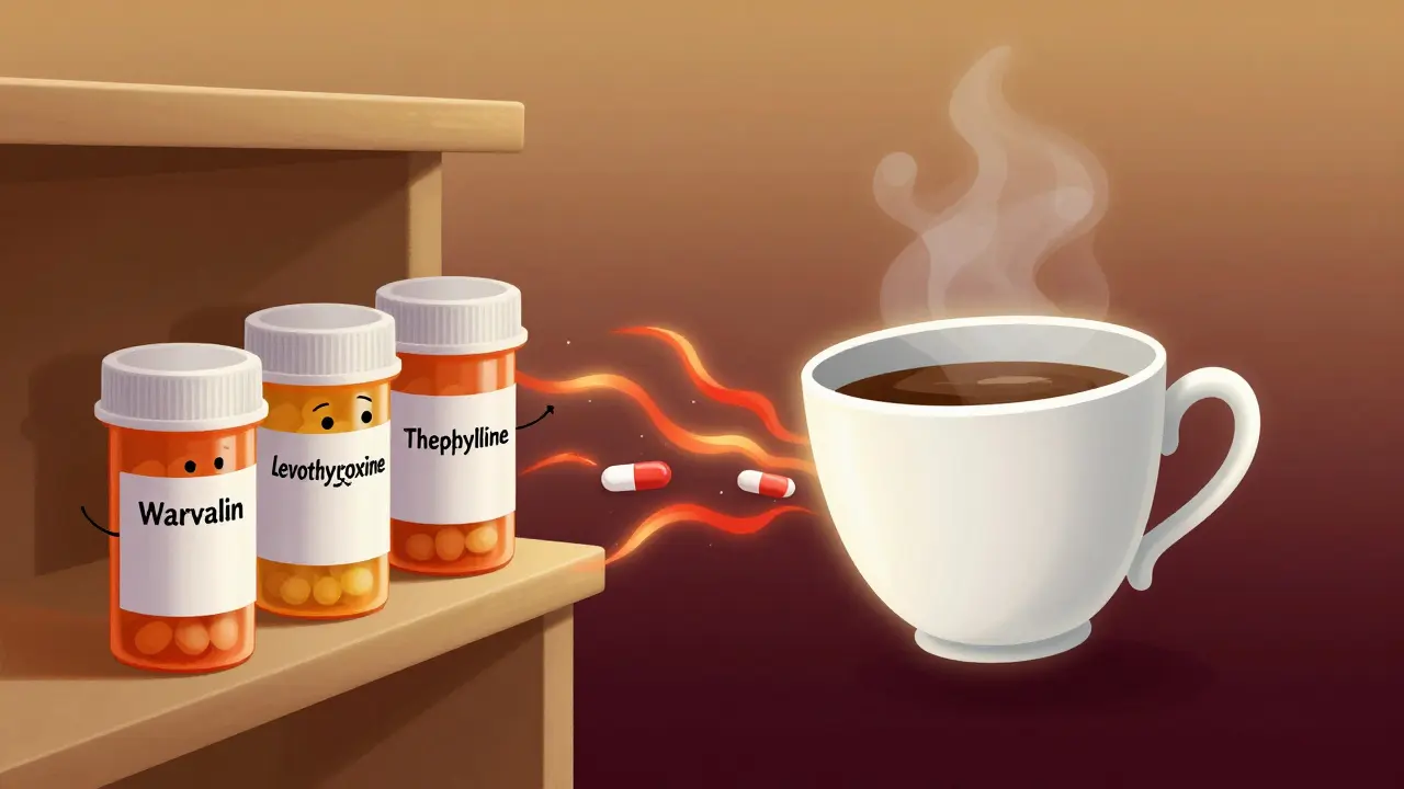 Caffeine and Medication Safety: What You Need to Know About Dangerous Interactions