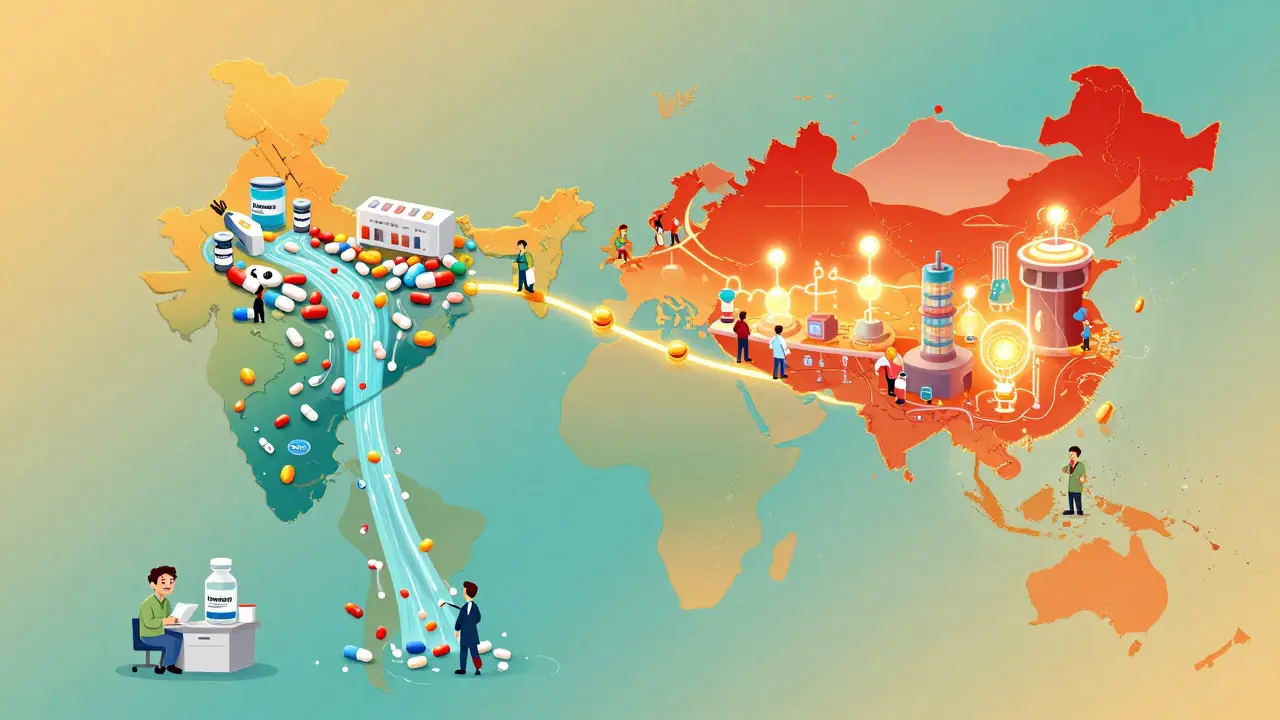Asian Generic Markets: How India and China Dominate Global Pharma Supply